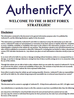 The 10 best forex strategies PDF